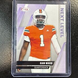 🔥Sage Next Level Cam Ward Quarterback Card